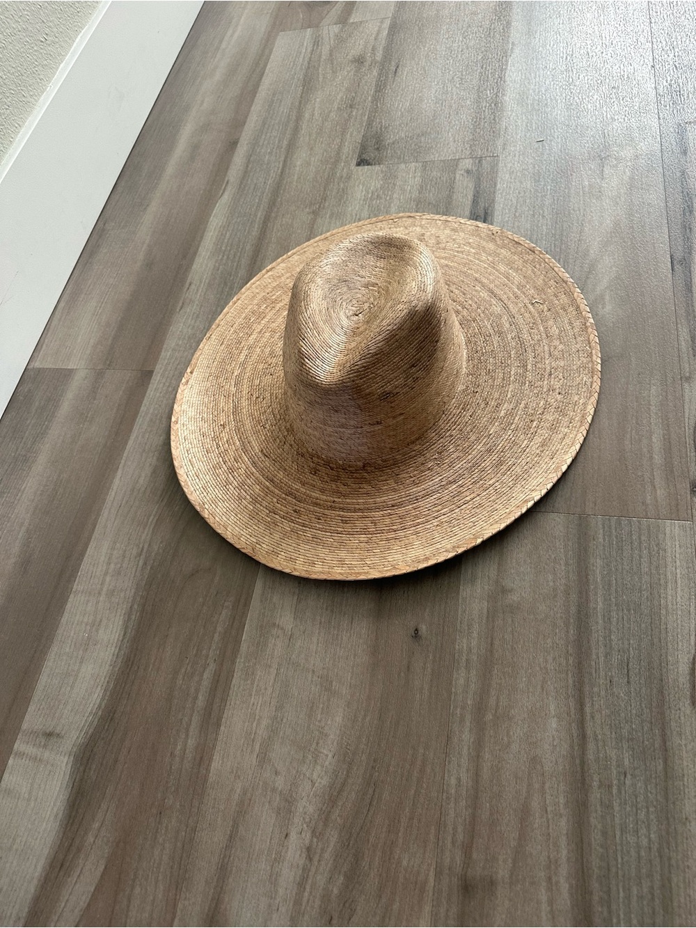 Lack Of Color Wide Brim Straw Hat - Natural Tan